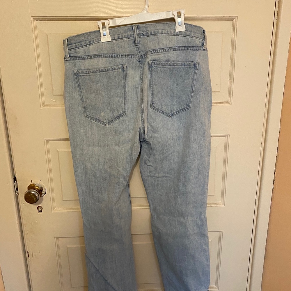 Embroidered Boyfriend Jean